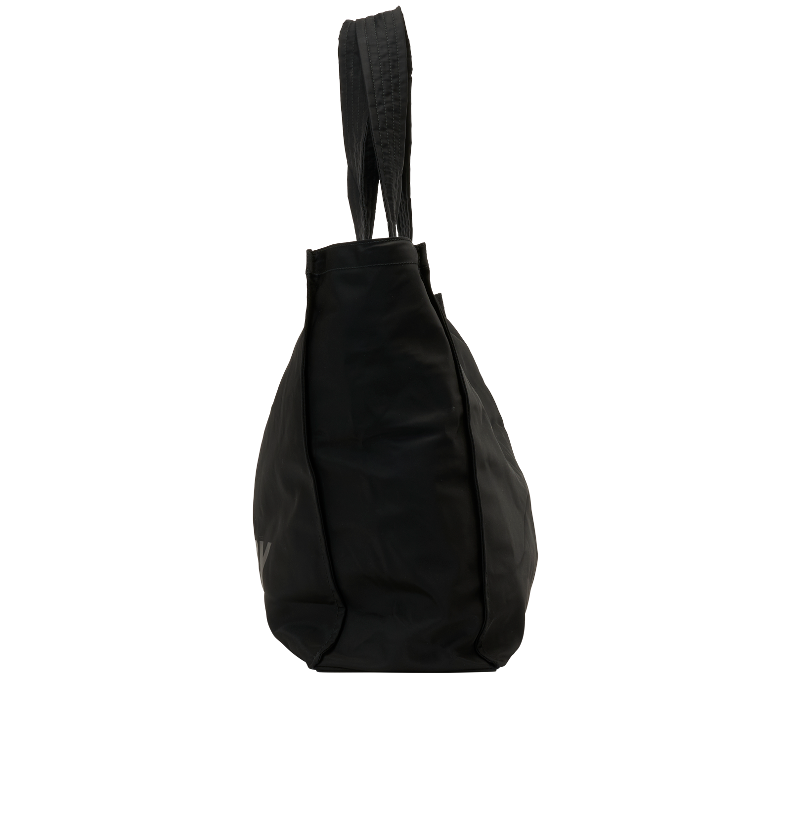 Shopper Tote, &pound;295, Handbags, Black, Nylon, Bottom view